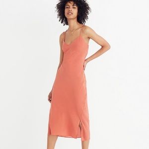 Madewell Silk Slip Dress